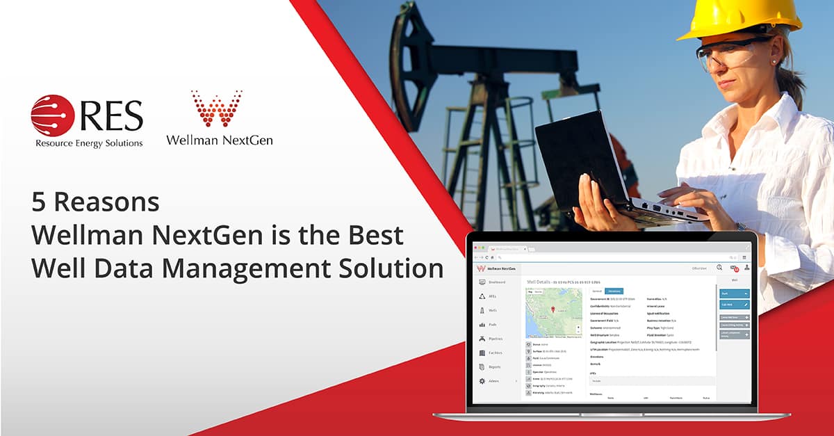 Wellman NextGen is the best well data management solution