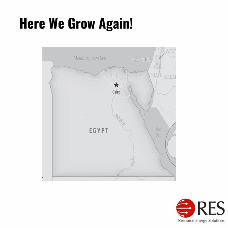 Resource Energy Solutions (RES) Expands with Intarget Petroleum as New Agent in Egypt!